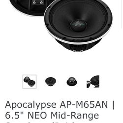 AP-65AN 6.5” neo mid range speakers