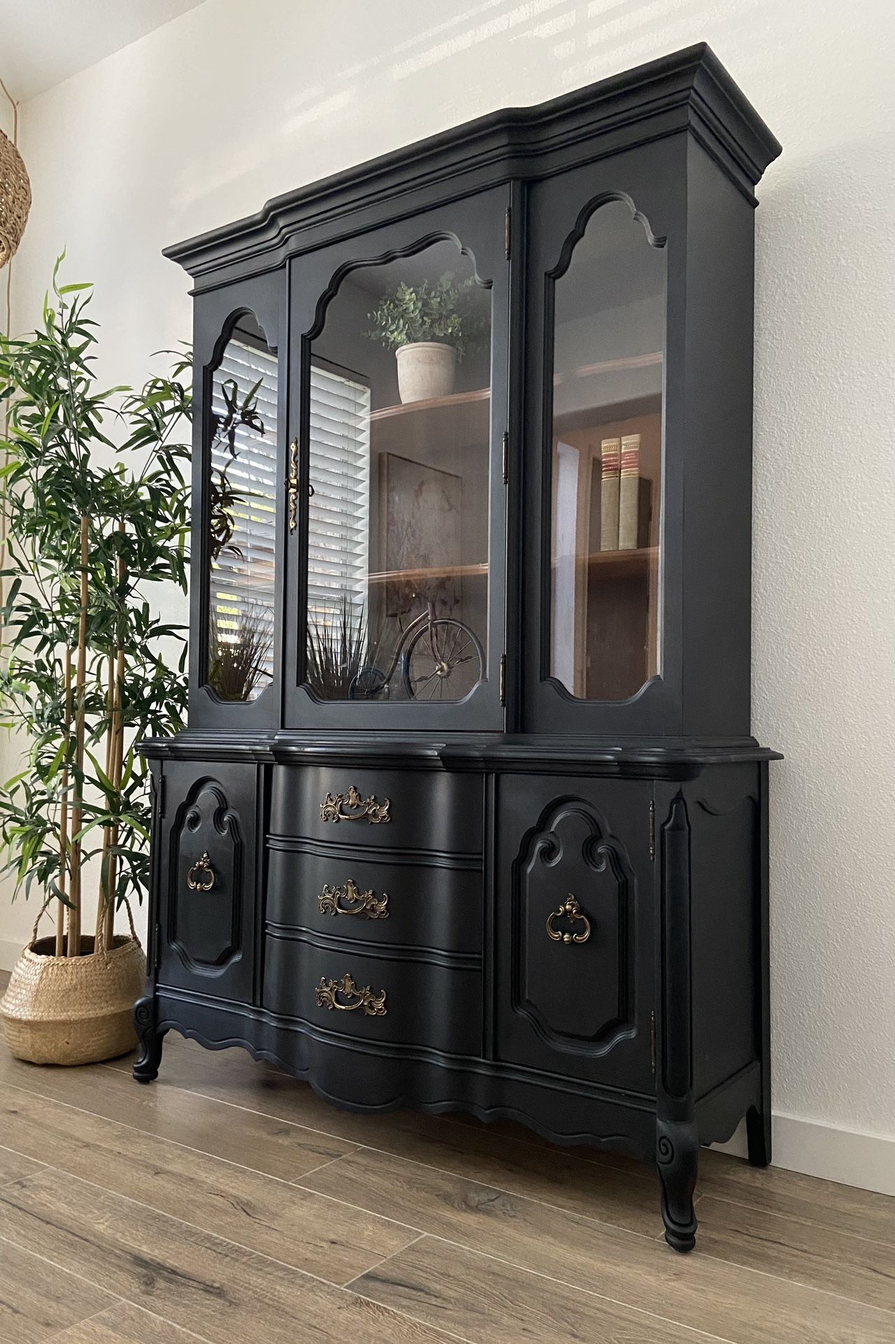 French Provincial China Cabinet By Bassett