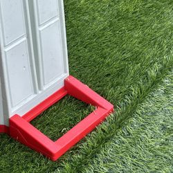  Artificial Grass Runner Rug 3x30 Indoor/Outdoor with Drainage Holes Customizable Thick High Pile for Backyards, Patio