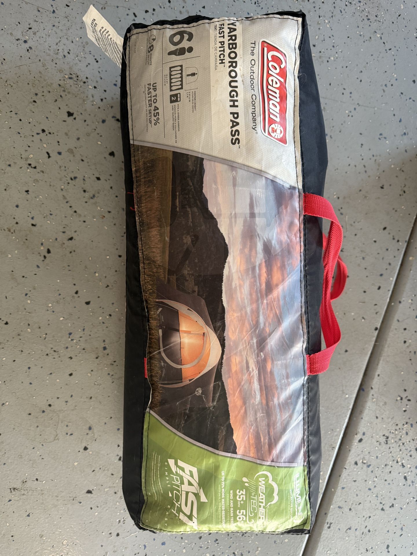 Coleman Yarborough Pass Tent