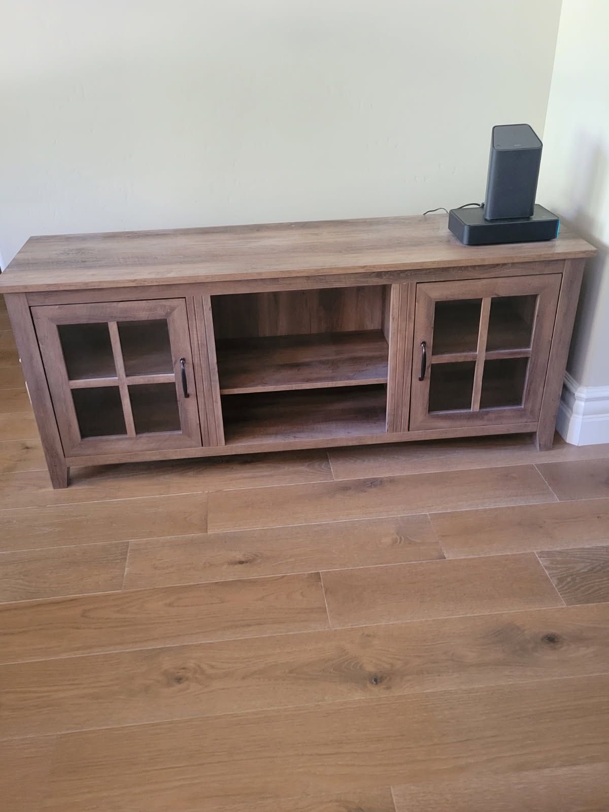 Brown Rustic Entertainment Console