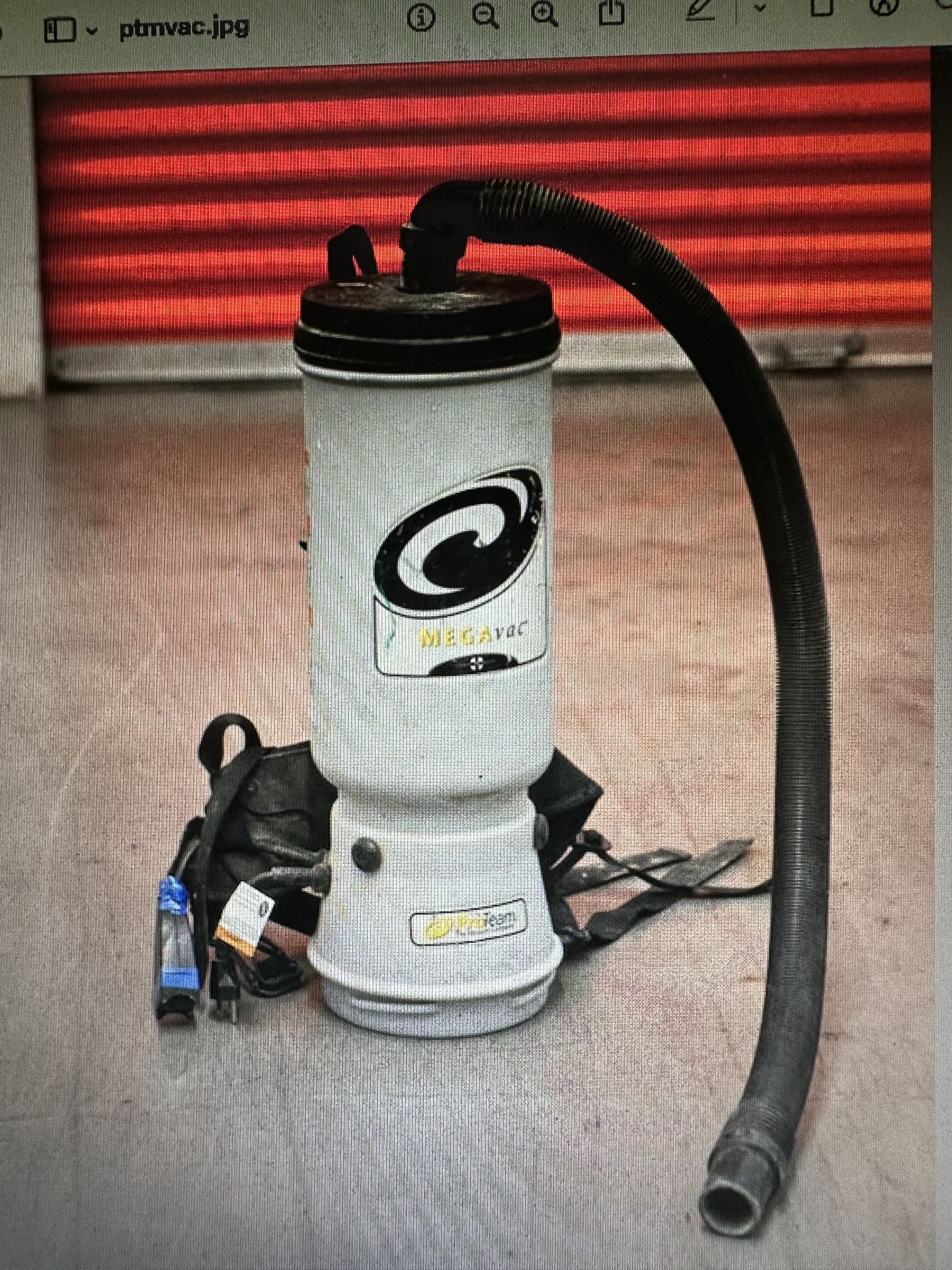 ProTeam MegaVac Backpack Vacuum