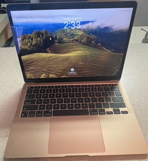 2020 Rose Gold MacBook Air M1