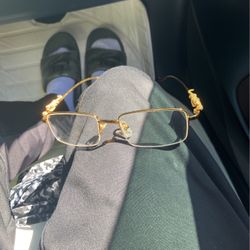 Gold Frame Cartier Jaguar 