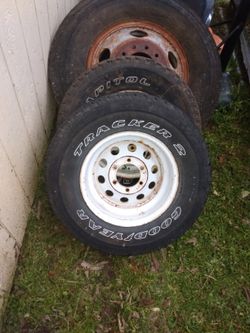 Used tires w rims