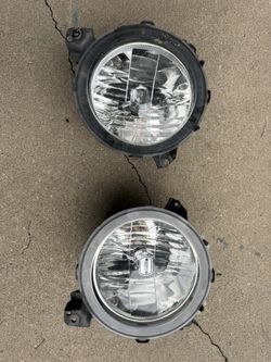 OEM Jeep Halogen headlights 