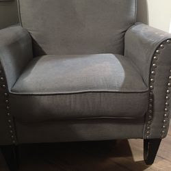 Single Light Grey Couch