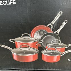 10 Pieces Pots Set. Durable And Beautiful!