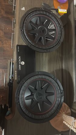 Kicker 10s speakers/ 1600 watt amp