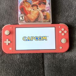 PINK NINTENDO SWITCH LITE 