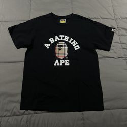 Black Burberry Bape Shirt