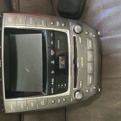 2008 Lexus Is250 Radio Navigation/Climate Control
