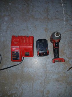 Milwaukee Impact Driver with Battery and Charger