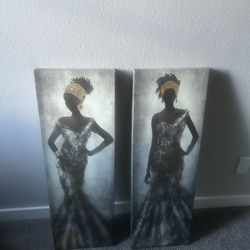 African wall art