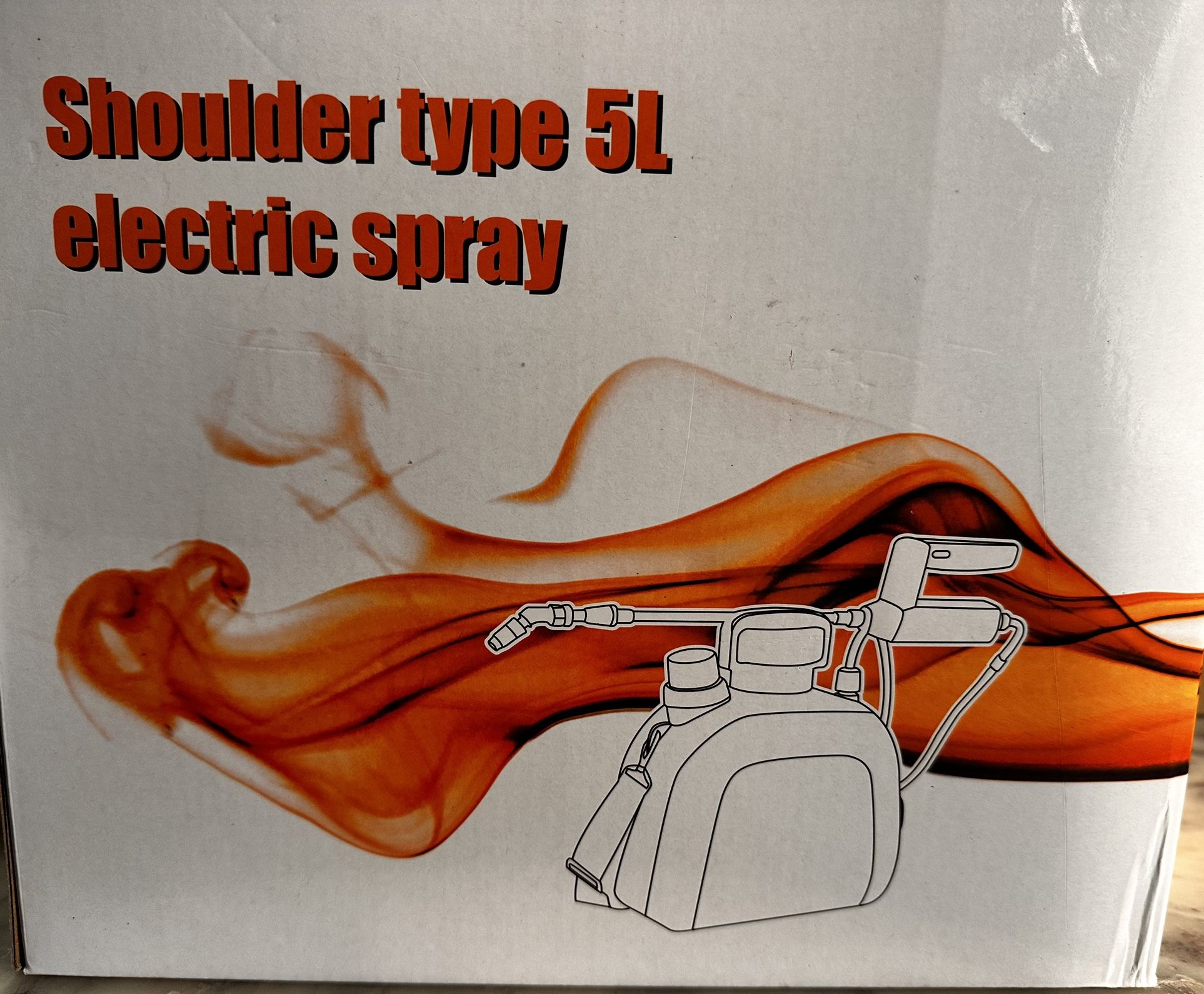 Shoulder type 5L electric spray