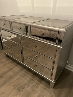Mirrored Dresser