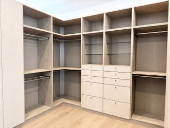 Walk in closet system - NEVER USED