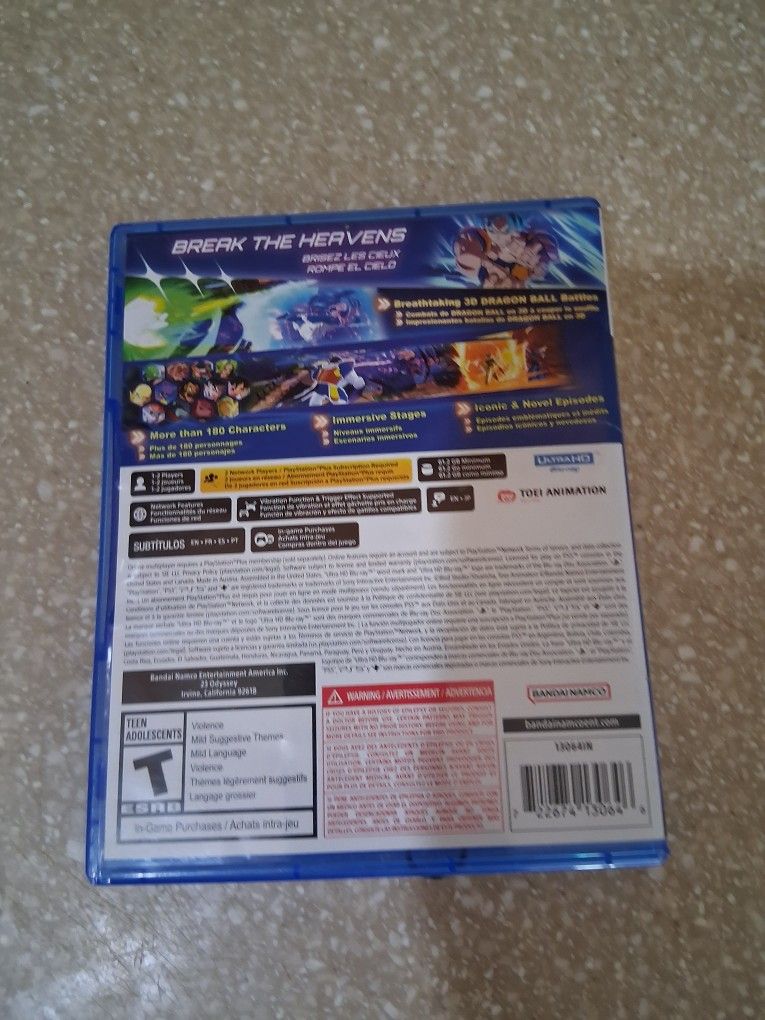 Dragon Ball Z 30$ NBA 2k24 Hitman 3 All 3 For 40