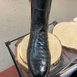 Nuevas botas vaqueras de piel original con cierre