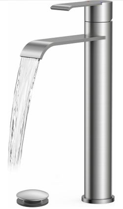 FORIOUS new waterfall tall bathroom faucet