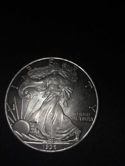 1996 American Silver Eagle 1 Troy Oz .999 Fine Silver – Key Date