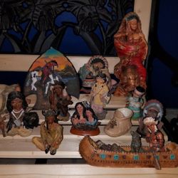 Native American Indian Figures 