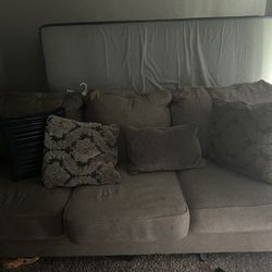 2 Couches Plus Pillows For Sale 