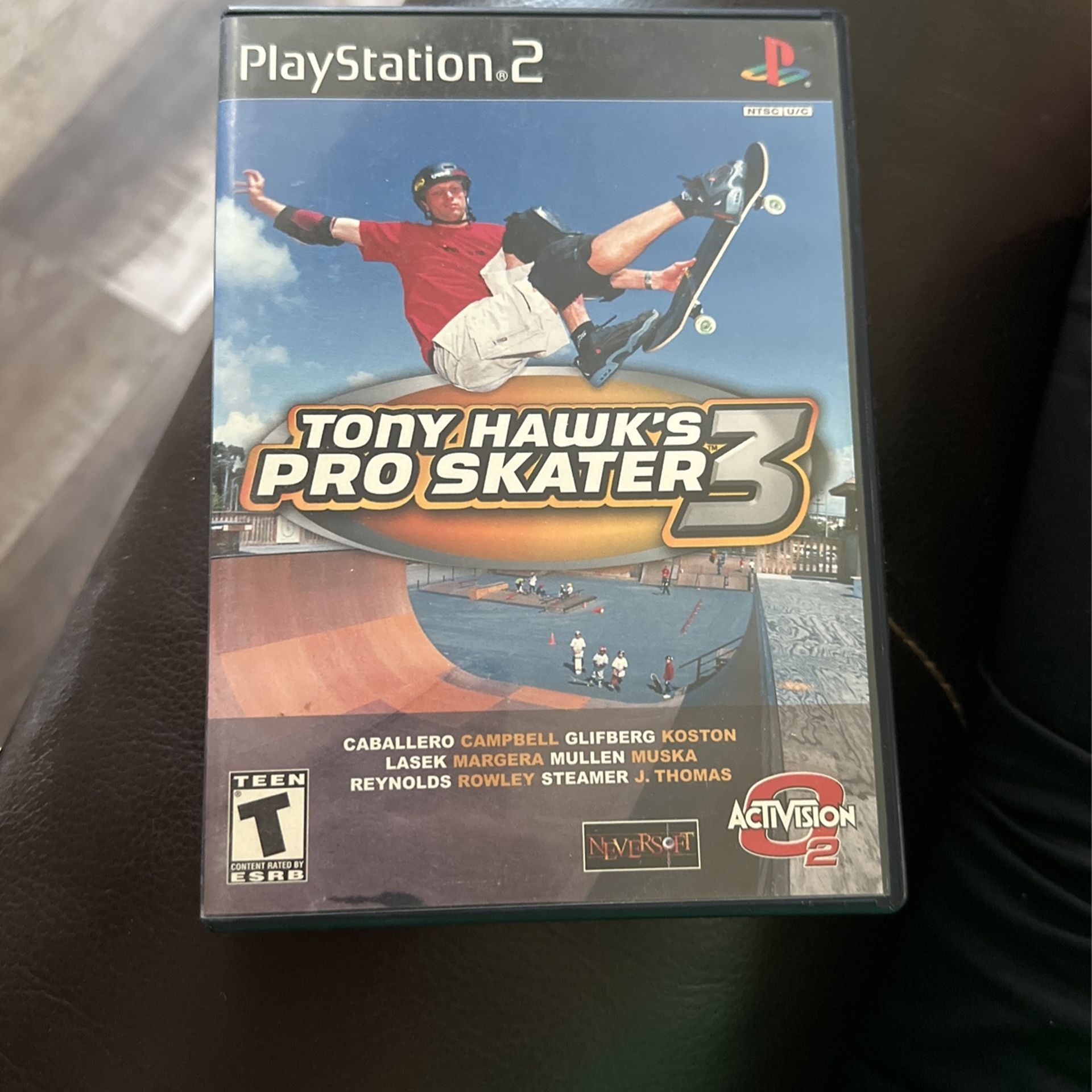 PS2 Game - Tony Hawk Pro Skater 3