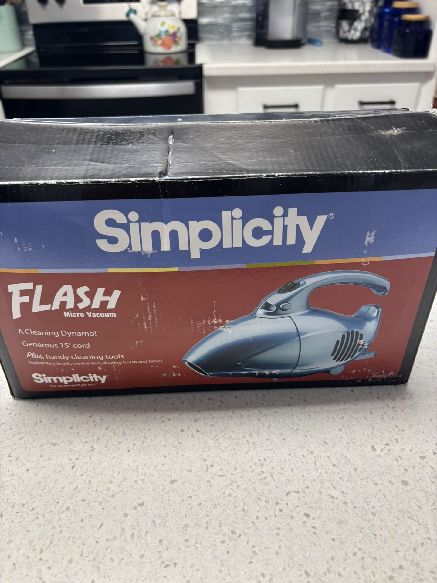 New inbox, electric vacuum