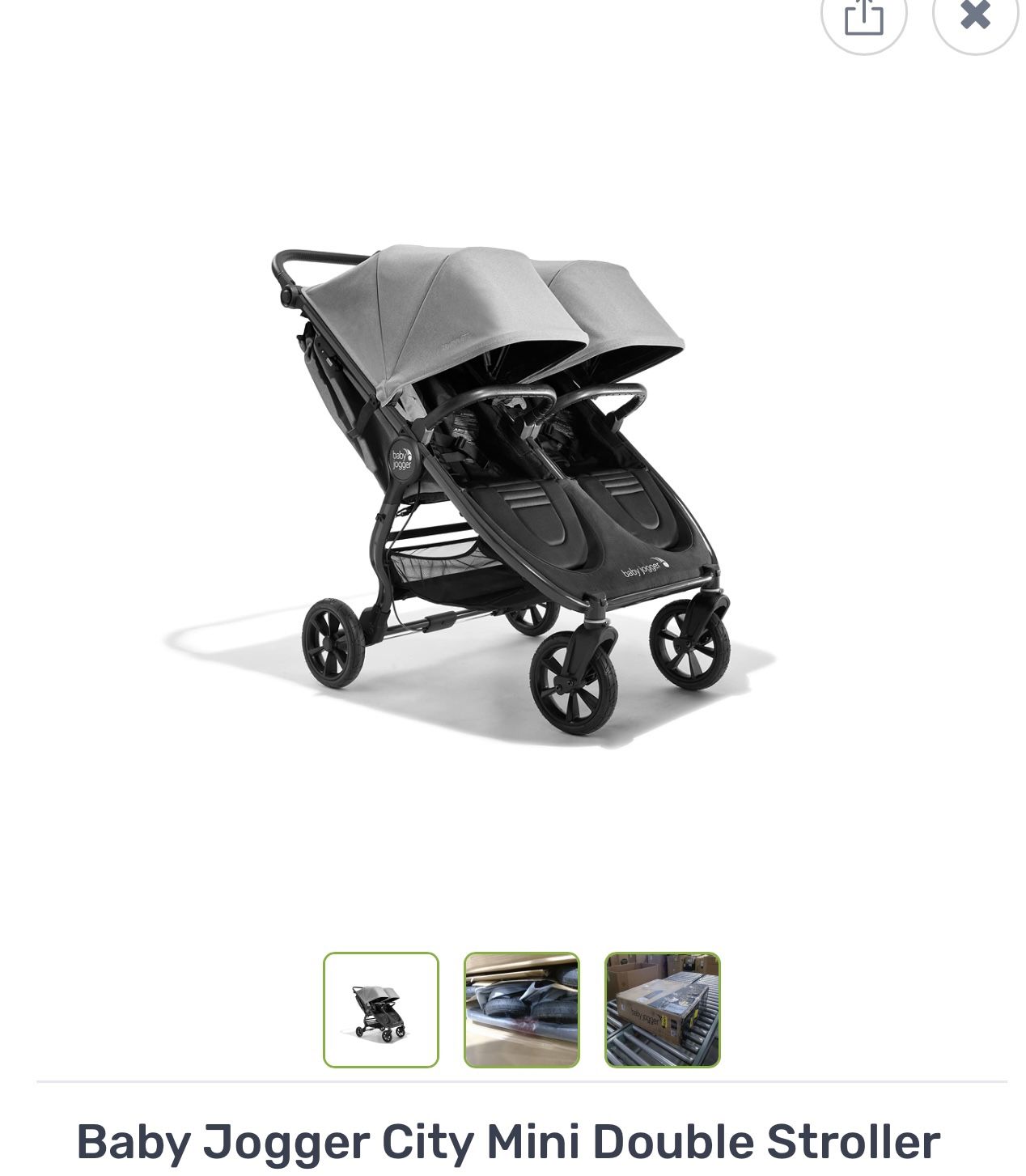Baby Jogger Mini Double Stroller
