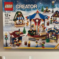 NEW - Factory Sealed - LEGO Winter Village Market / 10235 