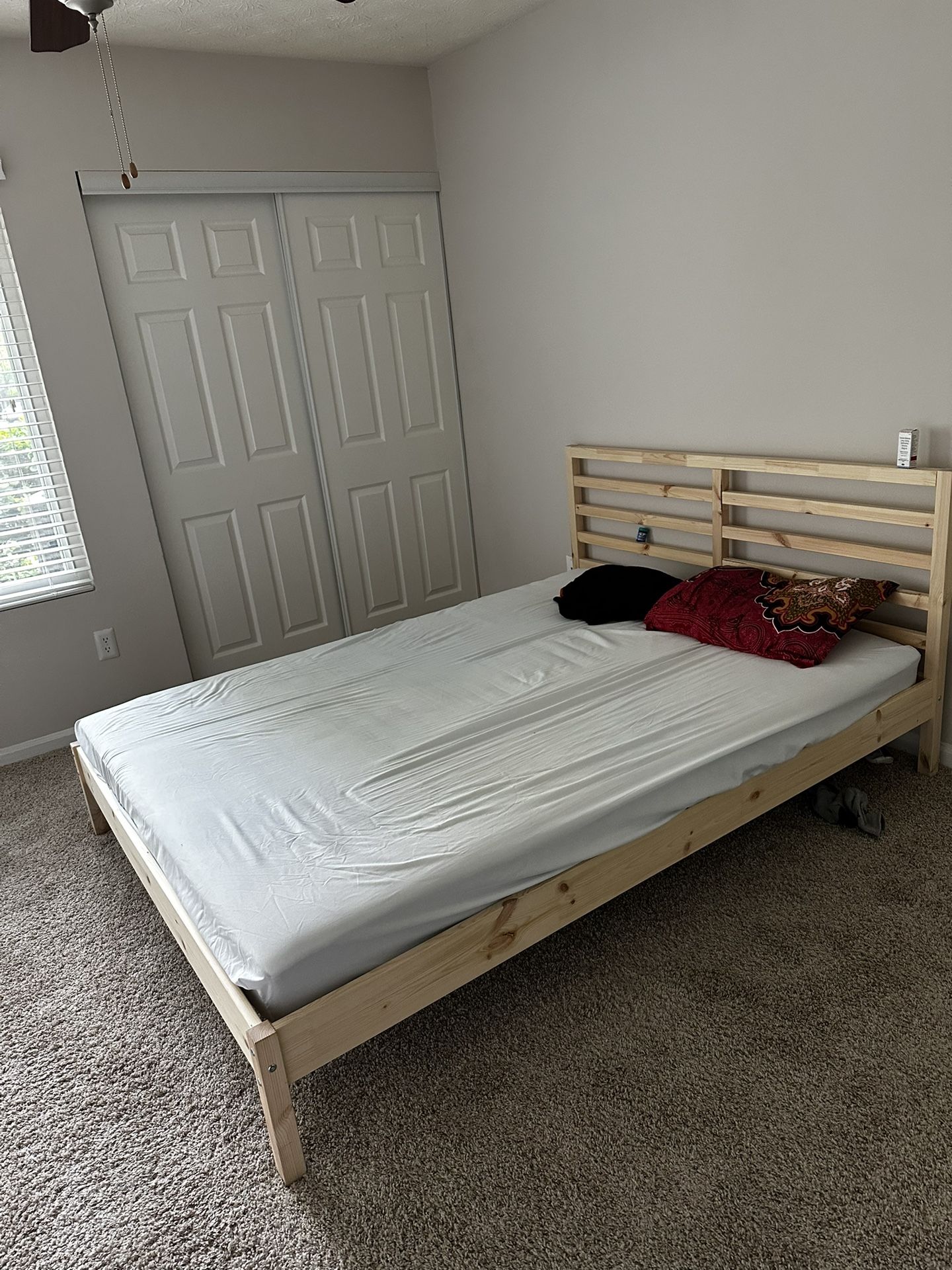 Bed Frame as well as Mattress