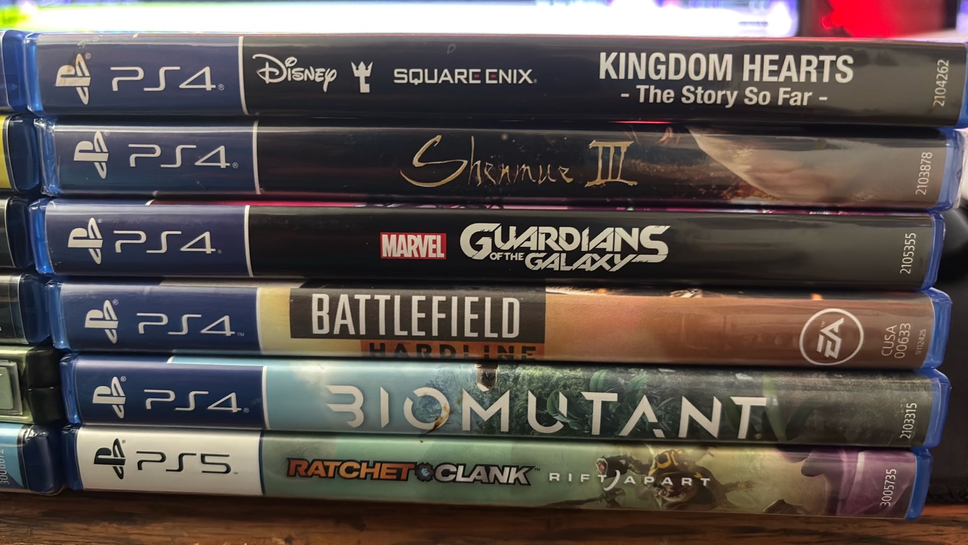 PS4 And PS5 Games.