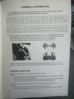 Adjustable Dumbbells Set of 2 for Home Gym Fitness