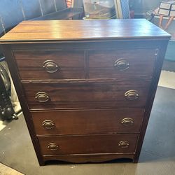 Antique All Wood Dresser