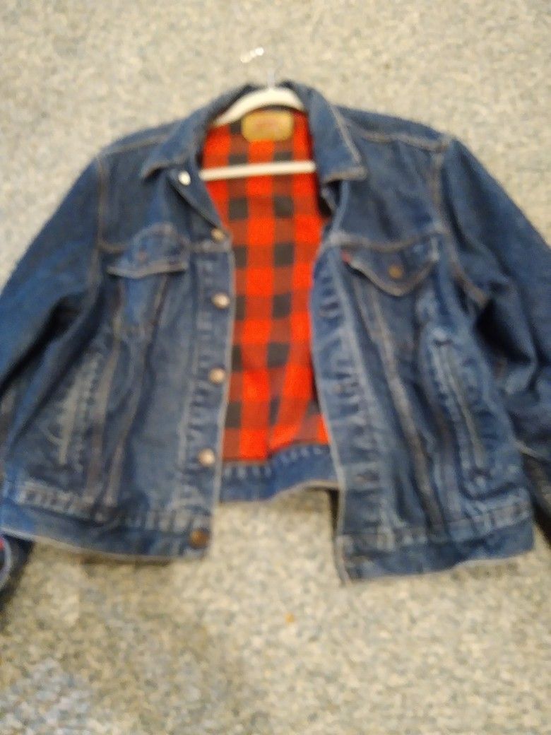 Vintage Levis Jacket Size. 48 XLG. PERFECT CONDITION