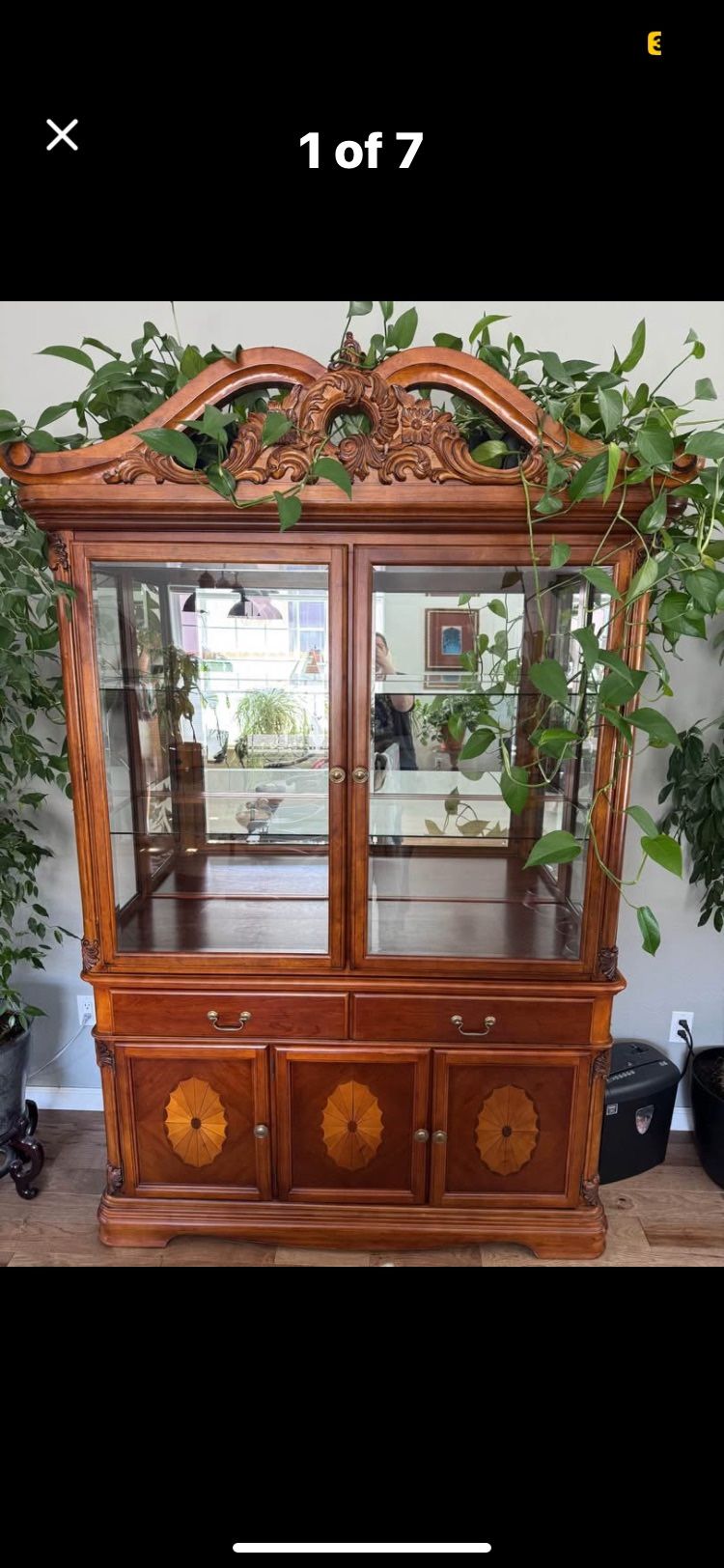China Cabinet / Buffet / Sideboard  / China Armoire 