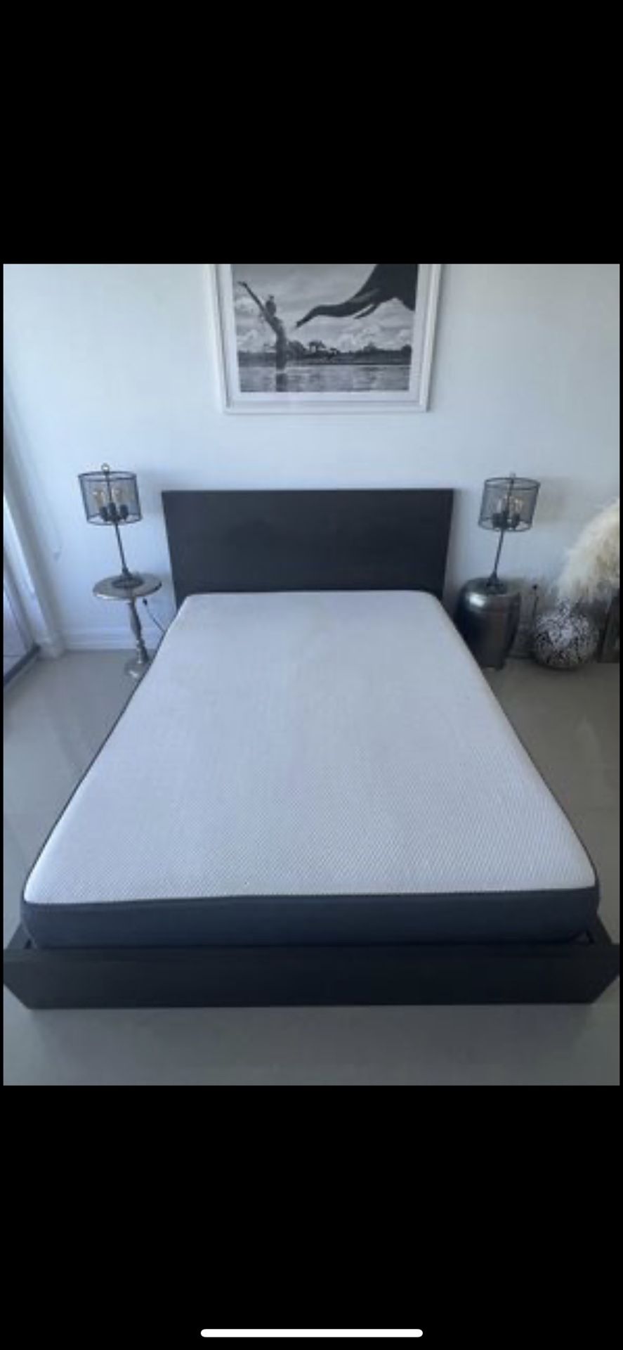 Reed Queen Bed (Crate & Barrel) for Sale in Miami Beach, FL OfferUp