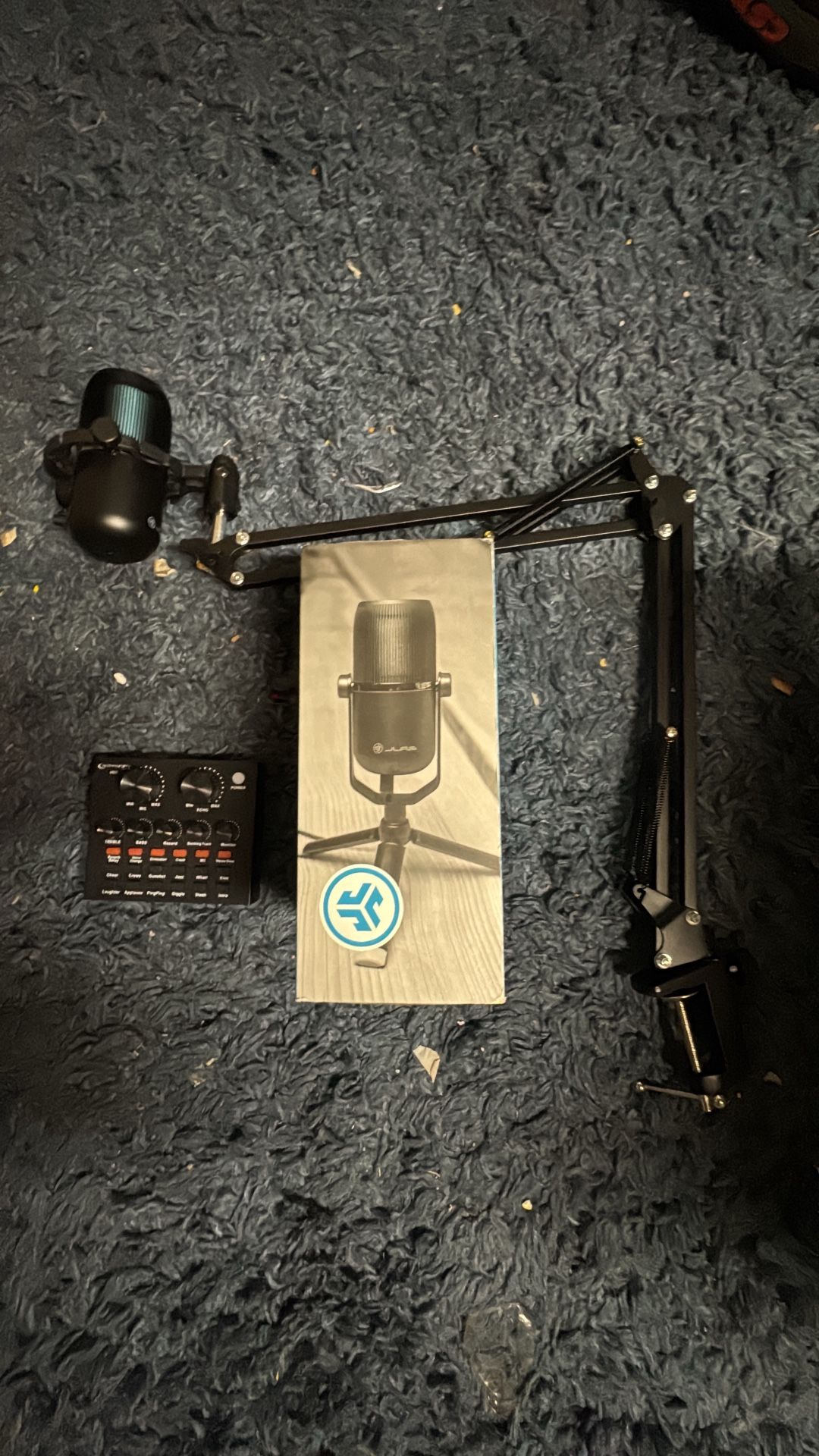 Mic Set Up. Mic, Boom Arm, Mixer All New $200 OBO