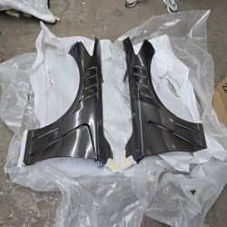 Infiniti Q50 Fenders Real Carbon Fiber for 2014-2023