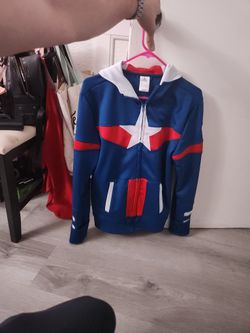 Captain America Jacket (Adult Small)