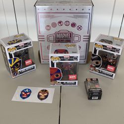 Marvel Pop Luncha Libra Edition 711 Wolverine 706 Spider-Man 707 Venom