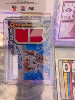 Ricky pearsall autograph rookie patch numbered card