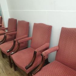 SET OF 14 CHAIRS WITH CUSHION AND QUALTIY (HOME17)