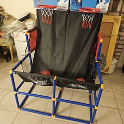 Double Basket Ball Hoop Set