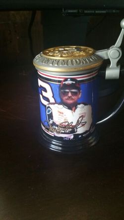 Franklin Mint Dale Earnhardt Sr. Collectible Beer Stein Tankard