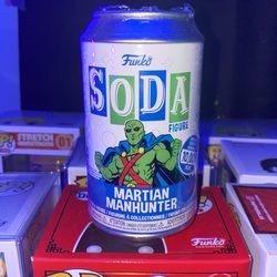 Martian Man hunter funko Soda SEAL!!! Chance For Chase!!!