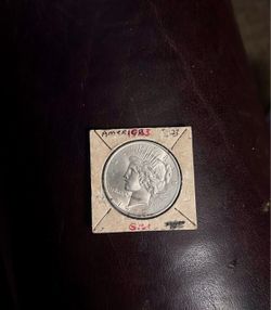 1923 $1 Silver Peace Dollar $60