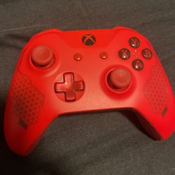 Xbox One Red Controller FOR PARTS 