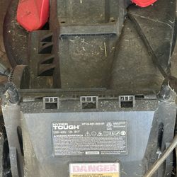 Electrical plug in Lawn lower